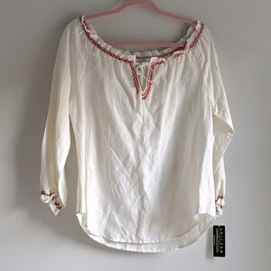 Uniform John Paul Richard Linen Top